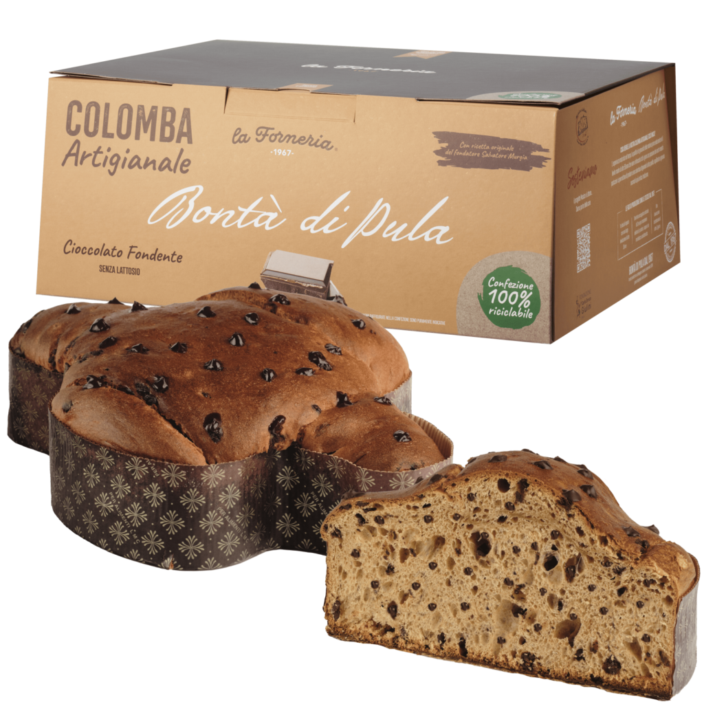 Colomba Con Gocce Di Cioccolato Fondente G La Forneria Bont Di