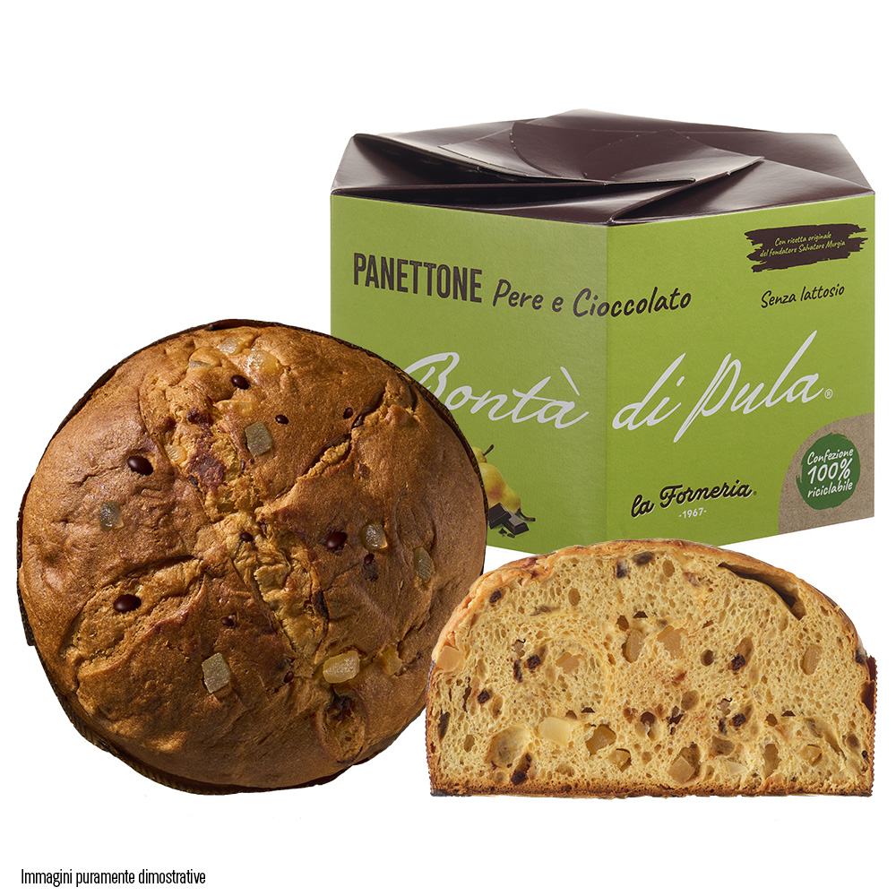 Panettone Pere E Gocce Di Cioccolato G La Forneria Bont Di